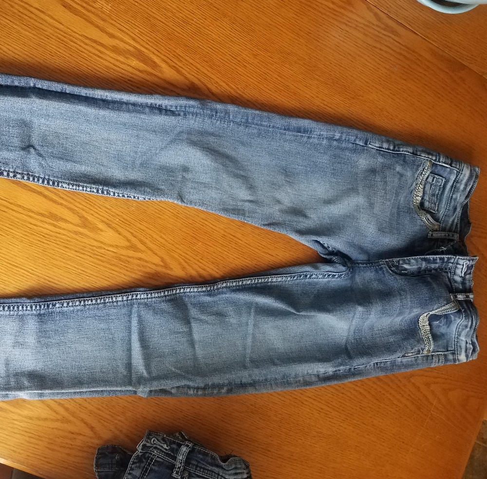Silver Jean's size 14  (girls)